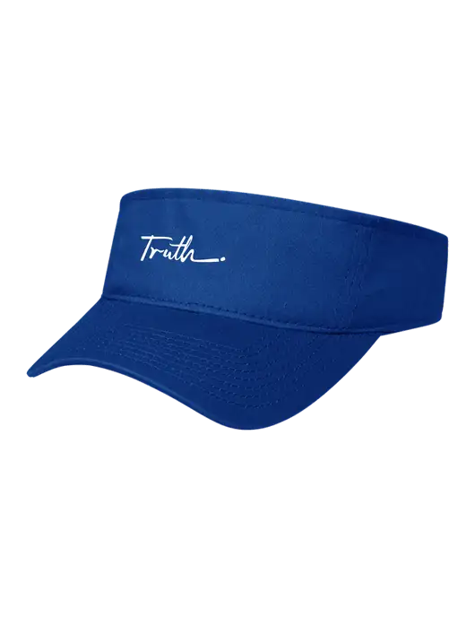 Royal Cap Visor w/Truth Logo