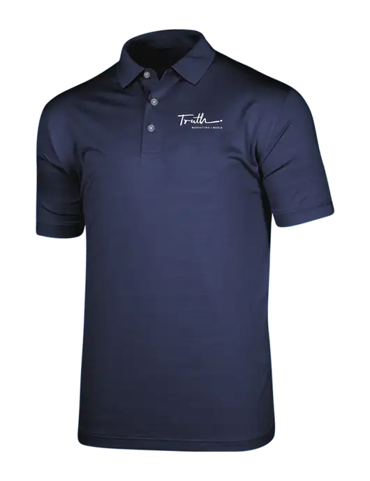 Callaway Vibrant Navy Ventilated Polo w/Truth Logo