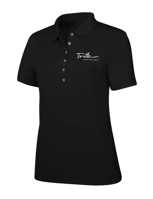 Callaway Womens Ottoman Black Polo w/Truth Logo