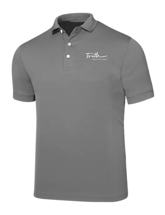 Callaway Ottoman Medium Grey Polo w/Truth Logo