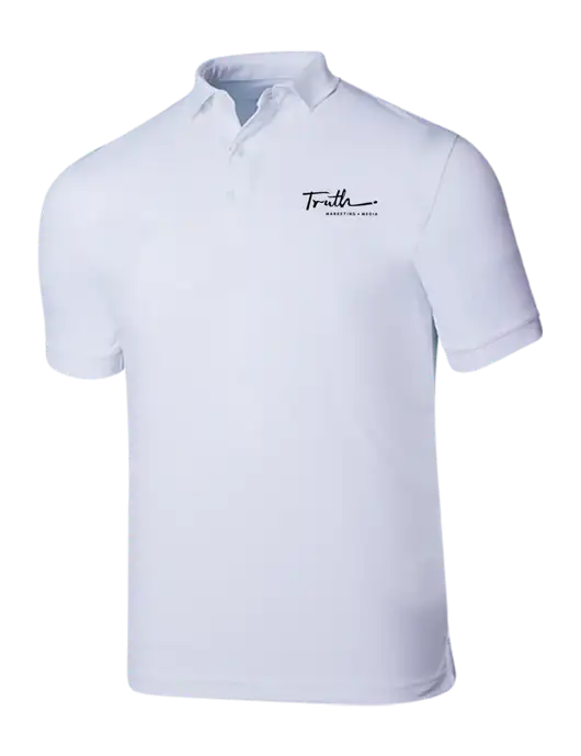 Callaway Ottoman Bright White Polo w/Truth Logo