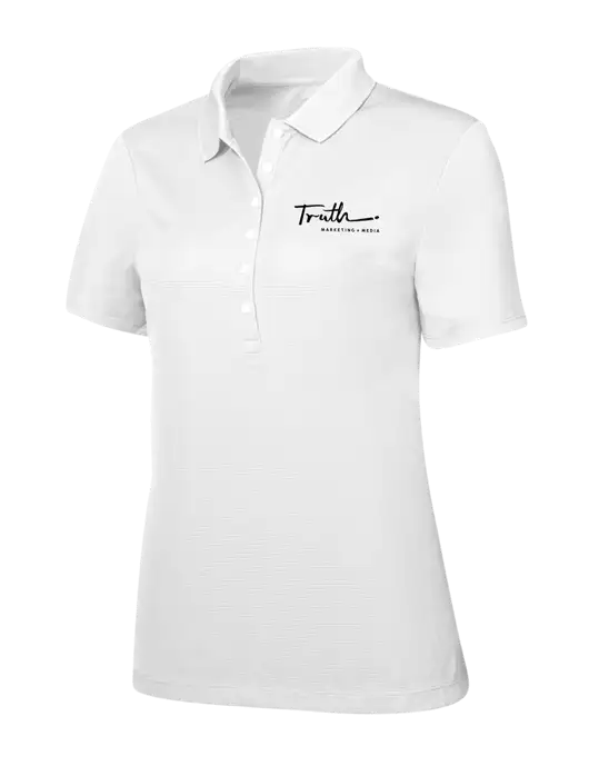 Callaway Womens Ottoman Bright White Polo w/Truth Logo