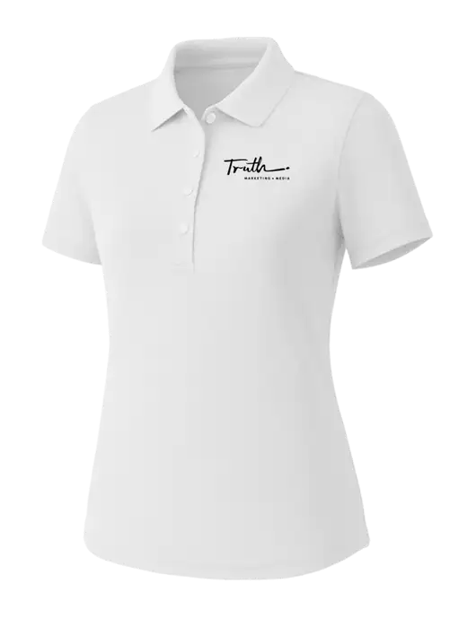 Callaway Womens Core Bright White Performance Polo w/Truth Logo