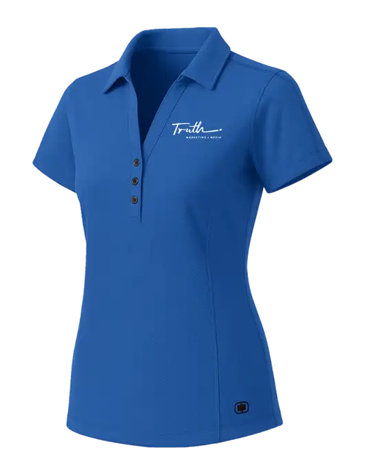 OGIO Womens Royal Blue ONYX Polo w/Truth Logo
