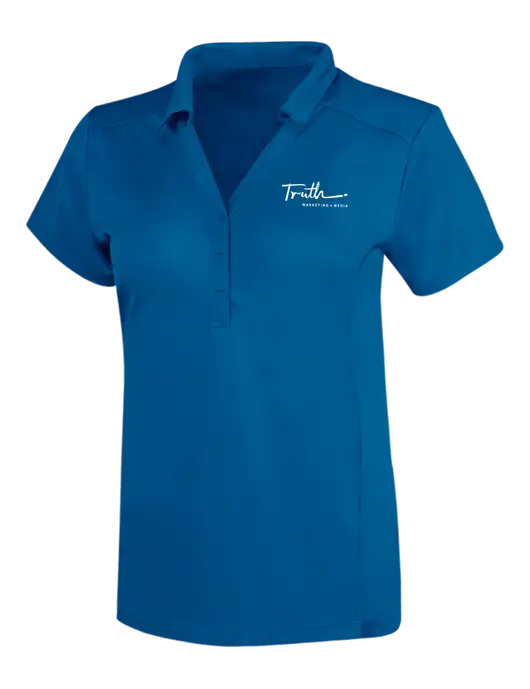OGIO Royal Blue Womens Framework Polo w/Truth Logo