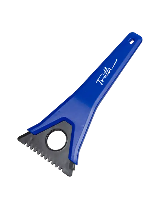 TriBlade Blue Windshield Scraper w/Truth Logo