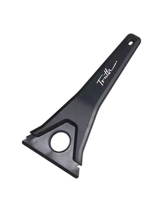 TriBlade Black Windshield Scraper w/Truth Logo