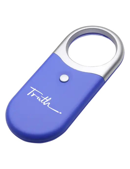 Compact Blue Magnifier Light w/Truth Logo
