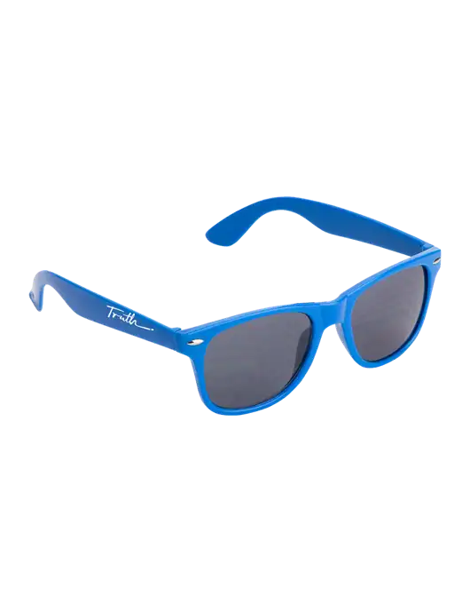Daytona Blue Sunglasses w/Truth Logo