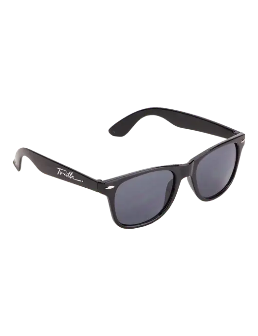 Daytona Black Sunglasses w/Truth Logo
