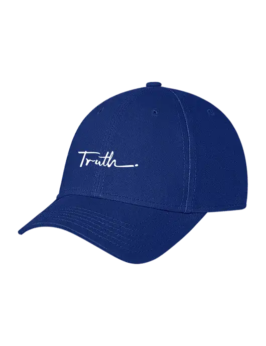 Royal Structured Soft Snap Closure Hook & Loop Cap w/Truth Logo