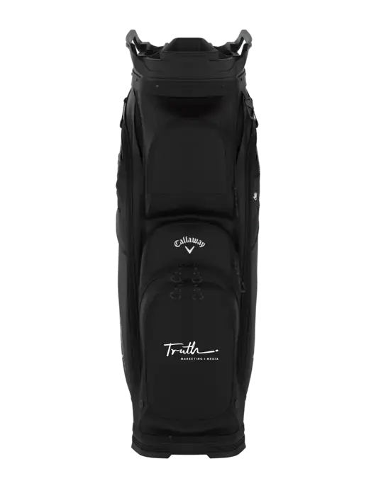 Callaway Org 14 Black Cart Golf Bag  w/Truth Logo