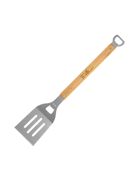 Bamboo BBQ Spatula w/Truth Logo