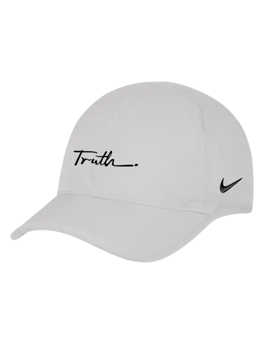 Nike White Featherlight Cap w/Truth Logo