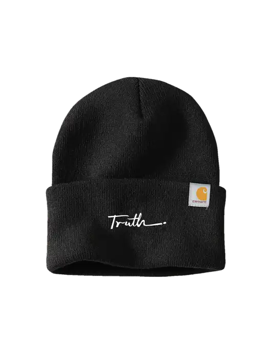 Carhartt Black Watch Cap 2.0 w/Truth Logo