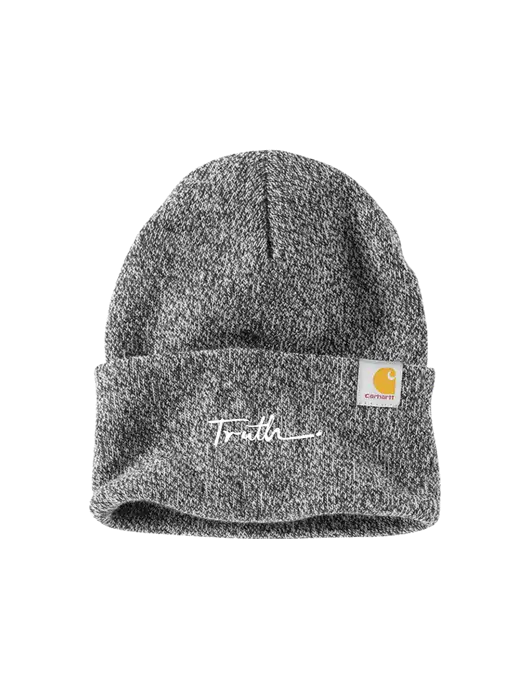 Carhartt Medium Grey Heather Watch Cap 2.0 w/Truth Logo