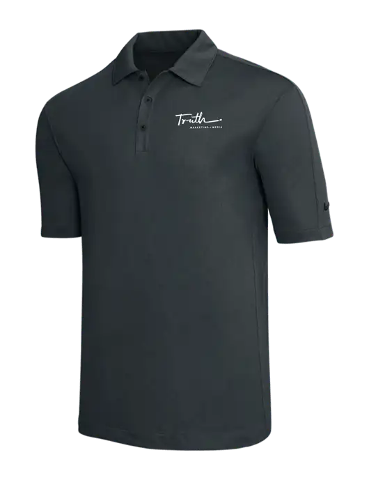 Nike Dark Grey Tech Sport Dri-FIT Polo w/Truth Logo