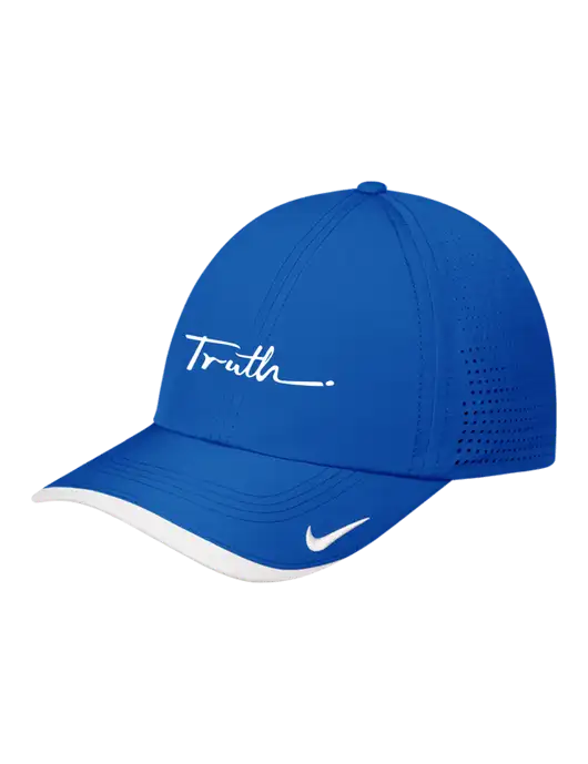 Nike Royal/White Dri-FIT Perforated Performance Cap w/Truth Logo