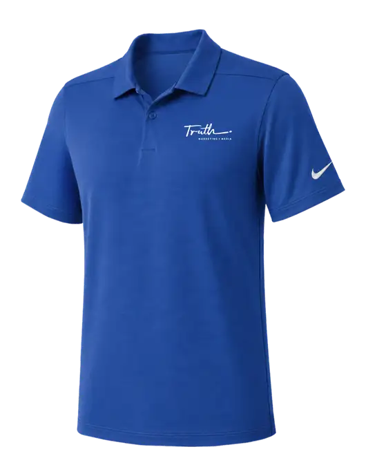 Nike Dark Royal Dry Essential Solid Polo w/Truth Logo