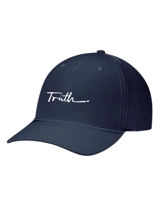 Richardson Laser Perf Performance Dark Navy/Navy-Grey-Blue Rope Cap w/Truth Logo