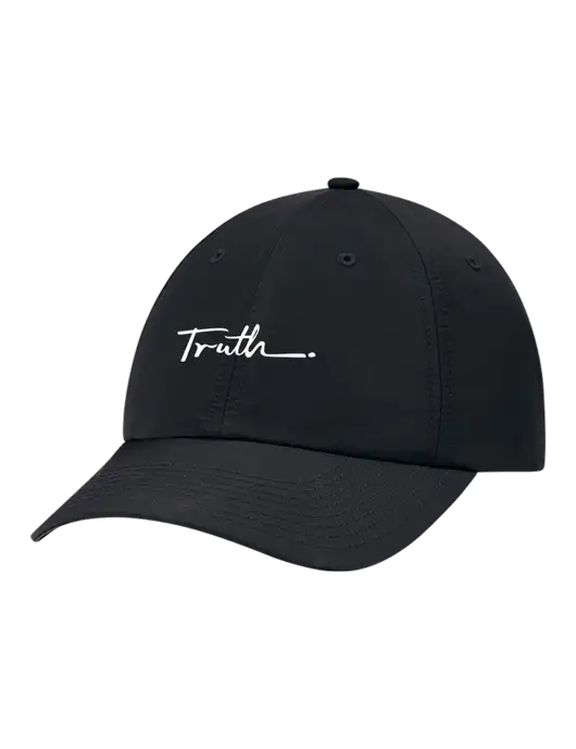 Richardson Relaxed Performance Lite Black Cap w/Truth Logo
