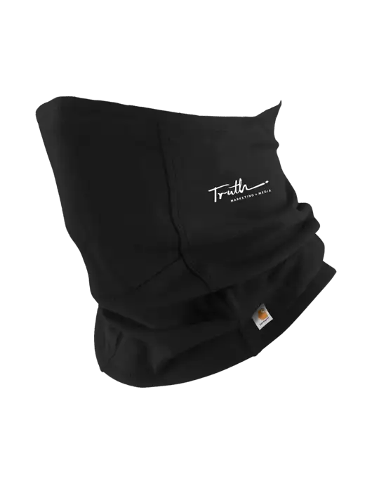 Carhartt Black Cotton Blend Filter Pocket Gaiter w/Truth Logo